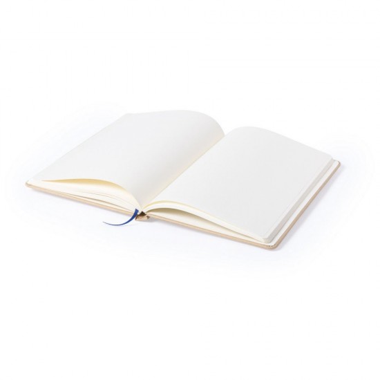 Еко-блокнот без лініювання А6 Voyager, тверда обкладинка синій - V2878-11