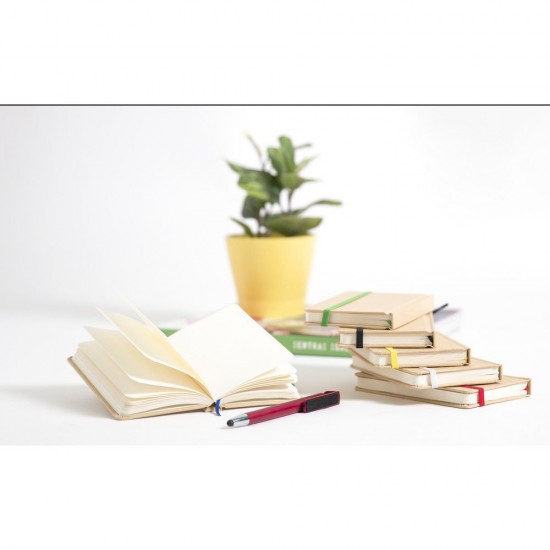 Еко-блокнот без лініювання А5 Voyager, тверда обкладинка жовтий - V2879-08