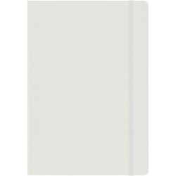 Блокнот в лінію А5 Voyager, тверда обкладинка білий - V2946-02