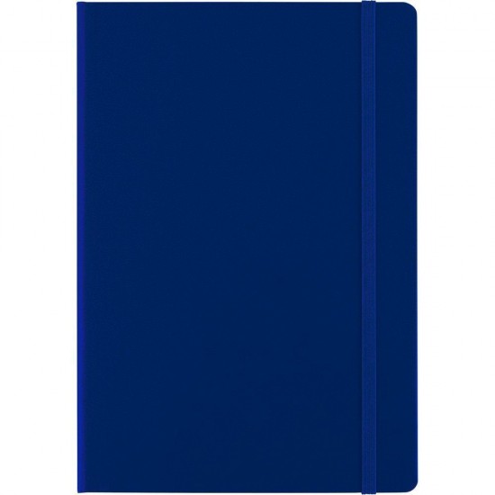 Блокнот в лінію А5 Voyager, тверда обкладинка кобальт - V2946-04