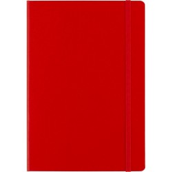 Блокнот в лінію А5 Voyager, тверда обкладинка червоний - V2946-05