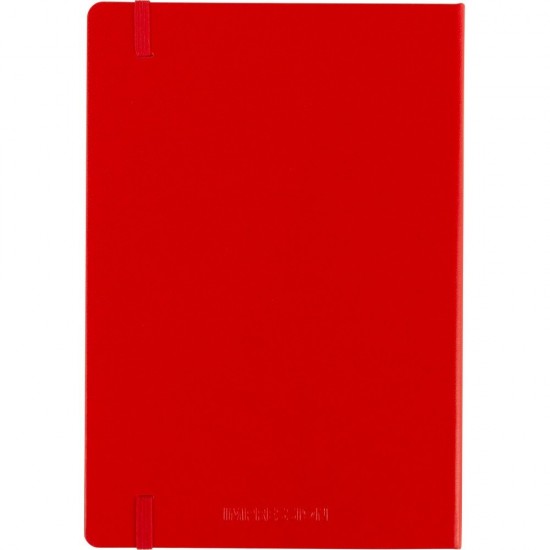 Блокнот в лінію А5 Voyager, тверда обкладинка червоний - V2946-05