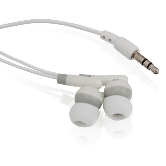 Навушники з роз'ємом 3,5 мм білий - V3196-02
