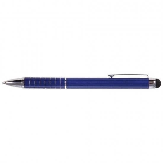 Кулькова ручка зі стилусом кобальт - V3245-04