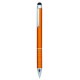 Кулькова ручка зі стилусом помаранчевий - V3245-07