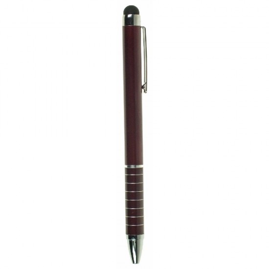 Кулькова ручка зі стилусом бордовий - V3245-12
