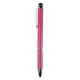 Кулькова ручка зі стилусом рожевий - V3245-21