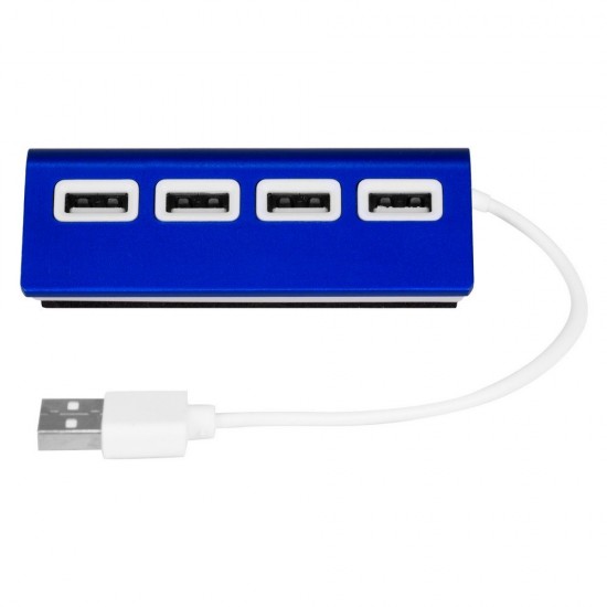 Концентратор USB 2.1 кобальт - V3447-04