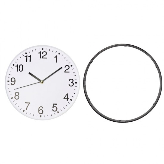 Настінний годинник чорний - V3449-03