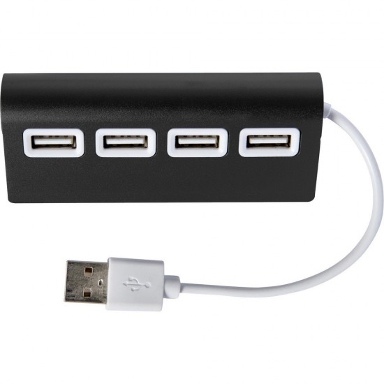 Концентратор USB 2.0 чорний - V3790-03