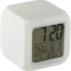 Настільний годинник білий - V3933-02