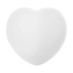 Антистрес «сердце» білий - V4003-02