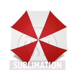 Парасоля-тростина автоматична Voyager Twocolor білий/червоний - V4176-05