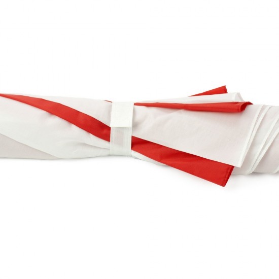 Парасоля-тростина автоматична Voyager Twocolor білий/червоний - V4176-05