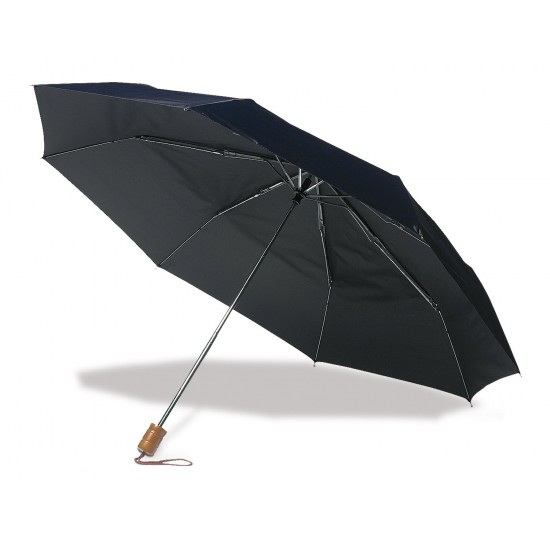 Ручна парасолька, складана чорний - V4223-03