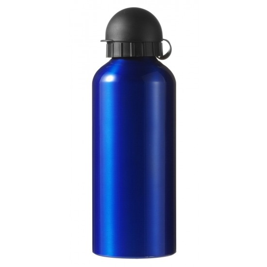 Пляшка для води Voyager, алюмінієва, 600 мл кобальт - V4540-04