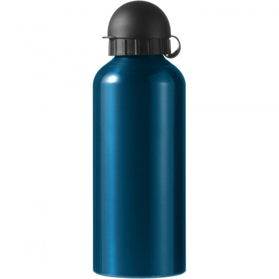 Пляшка для води Voyager, алюмінієва, 600 мл темно-синій - V4540-27