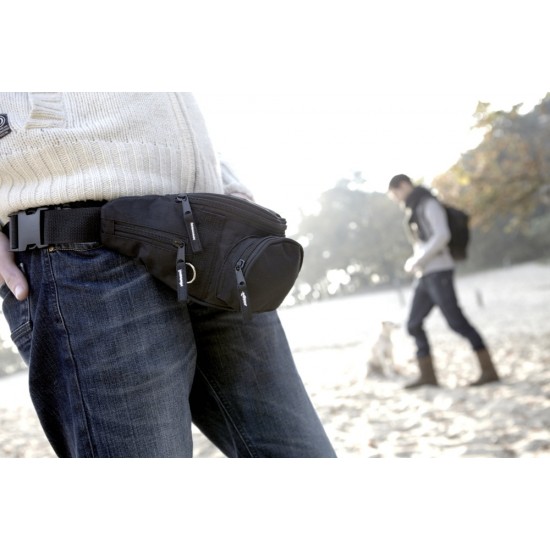 Сумка на пояс Voyager чорний - V4569-03