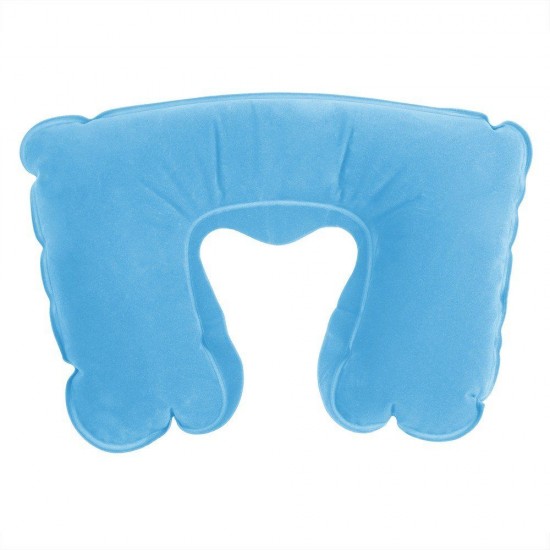 Надувна подушка для подорожей синій - V4701-11