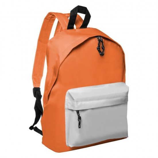 Рюкзак біло-помаранчевий - V4783-72