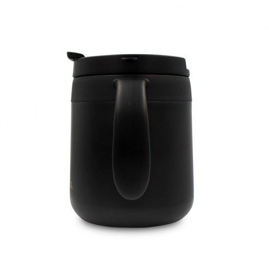 Термокружка 400 мл сталева Voyager Wyatt, вакуумна чорний - V4838-03