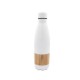 Термопляшка 500 мл Blake з бамбуковою деталлю білий/натуральний - V4855-02