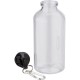 Пляшка для води спортивна RPET 400 мл з карабіном прозорий - V4856-00