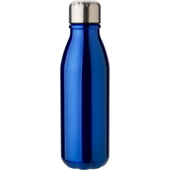 Пляшка для води алюмінієва 500 мл Ø6,6 кобальт - V4857-04