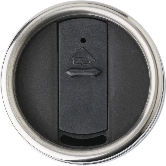 Термокружка 450 мл сталева Voyager, вакуумна білий - V4876-02 Термокружка 450 мл сталева Voyager, вакуумна білий - V4876-02