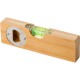Відкривачка для пляшок бамбукова, спиртовий рівень натуральний - V4892-17