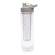 Пляшка для води Air Gifts Voyager, з контейнером, тританова, 800 мл світло-зелений - V4899-10