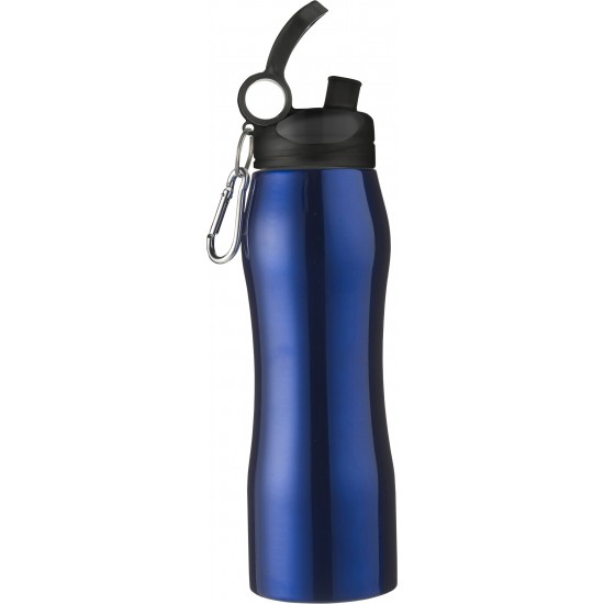 Пляшка для води Voyager, з нержавіючої сталі, 750 мл синій - V4975-11