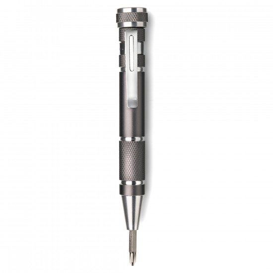 Набір кишеньковий 2в1 Voyager LED, в коробці сірий - V5091-19