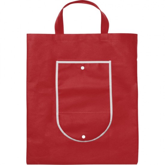 Складна сумка для покупок червоний - V5199-05