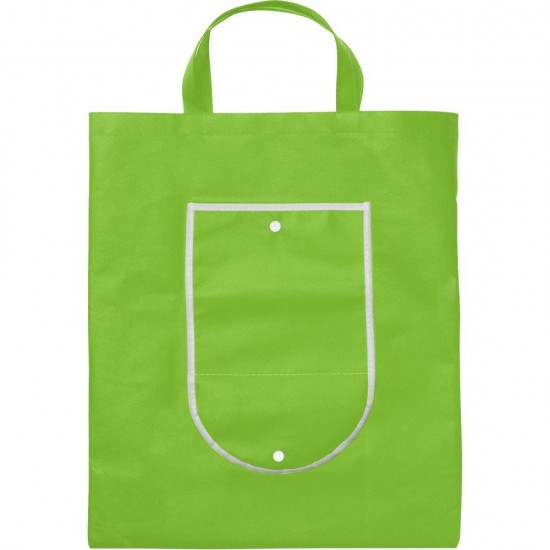 Складна сумка для покупок світло-зелений - V5199-10