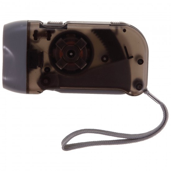 Динамо-ліхтарик Voyager LED з ремінцем чорний - V5504-03