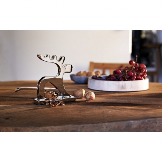 Горіхокол Олень 19,7 см Voyager, алюмінієвий сріблястий - V5591-32