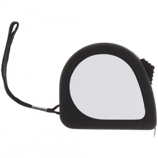 Рулетка вимірювальна 3 м Voyager, прорезинений корпус чорний - V5604-03