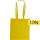 Бавовняна сумка для покупок жовтий - V5801-08