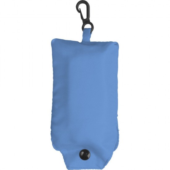 Складна сумка для покупок блакитний - V5804-23