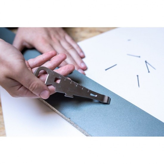 Мультитул 7в1 Voyager Ash, 125 мм сріблястий - V5938-32