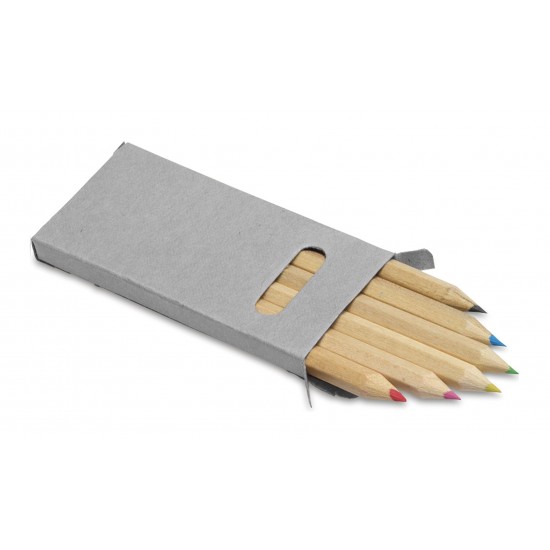 Набір кольорових олівців натуральний - V6102-00