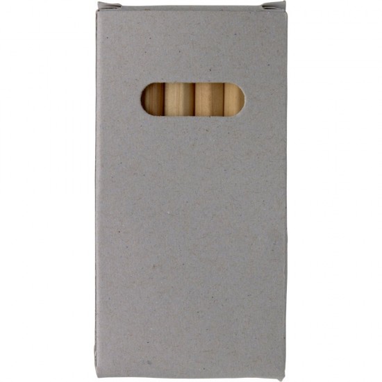 Олівці кольорові Voyager, 6 шт натуральний - V6102-00