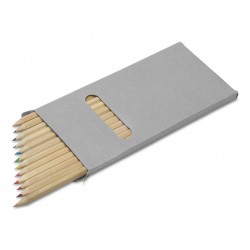 Олівці кольорові Voyager, 12 шт натуральний - V6103-00