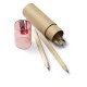 Кольоровий олівець набір заточку для олівців червоний - V6111-05