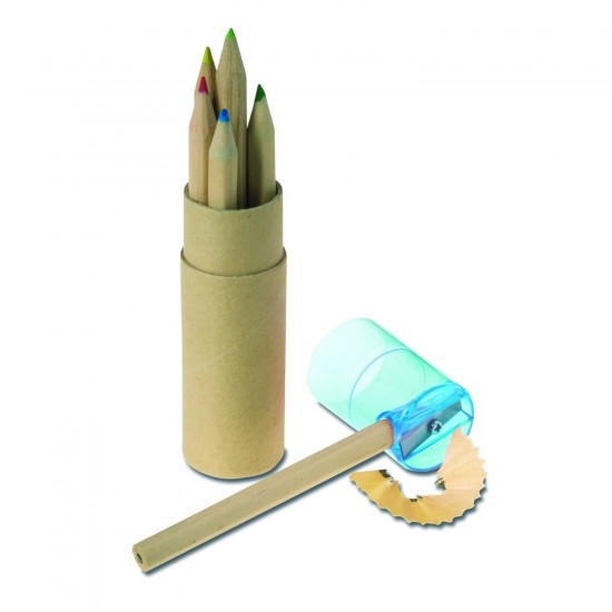 Кольоровий олівець набір заточку для олівців синій - V6111-11