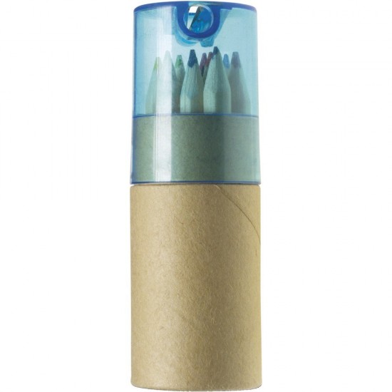 Кольоровий олівець набір заточку для олівців синій - V6133-11