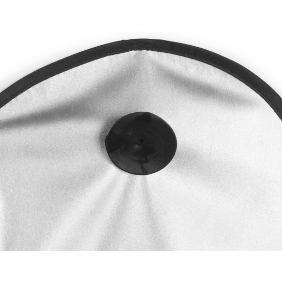 Сонцезахисний козирок в авто на присосках Voyager в чохлі сріблястий - V6285-32