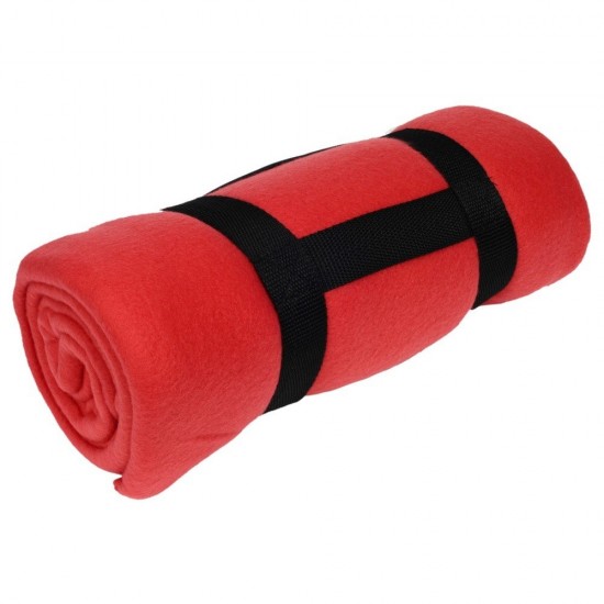 Плед флісовий Voyager Picnic 125х160 см червоний - V6327-05