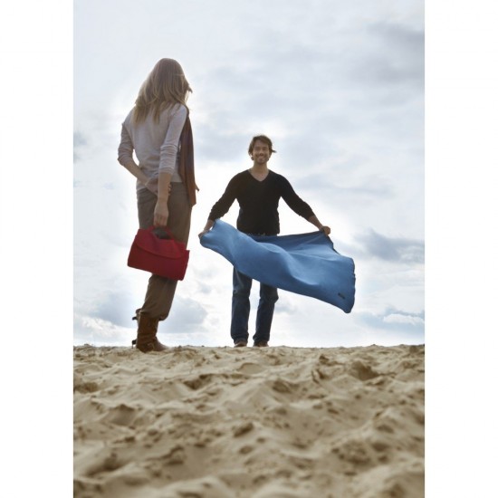 Плед флісовий Voyager Picnic 125х160 см червоний - V6327-05